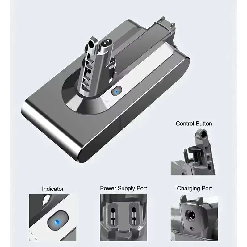 Pour Dyson V11 25.2V 12800mAh SV14 Lithium Li-ion aspirateur batterie Rechargeable absolu V11 Animal