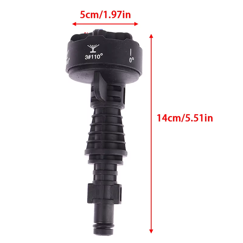 ● Buse de nettoyage haute pression multifonctionnelle 6 en 1 pour voiture
