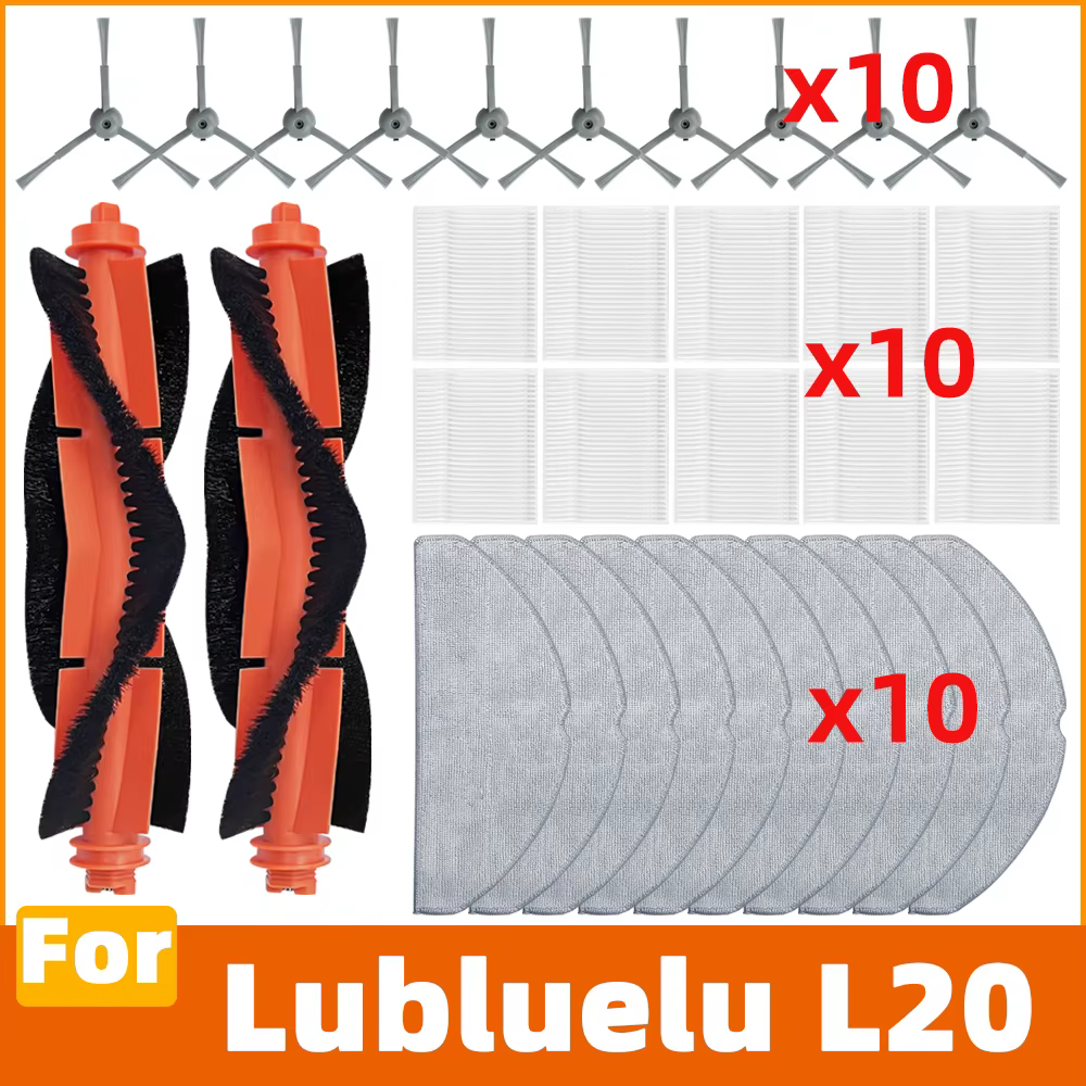 Compatible pour Lubluelu L20 Robot Aspirateur Accessoires Brosse Principale