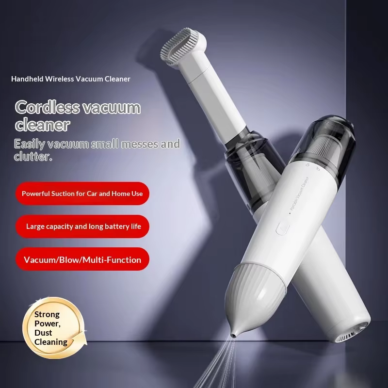 Aspirateur miniature pour voiture, aspiration puissante, aspirateur à main rechargeable pour voiture et maison, aspirateur auto