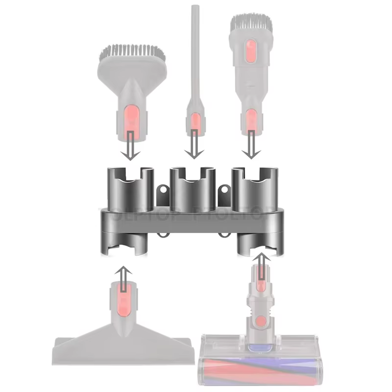Support mural en T pour aspirateur Dyson V7, V8, V10, V11, V12, V15, pièces de salle de bain