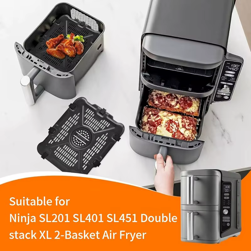 Plaques de cuisson A50Q (2 pièces) pour friteuses à air Ninja modèles SL201/SL401/SL451