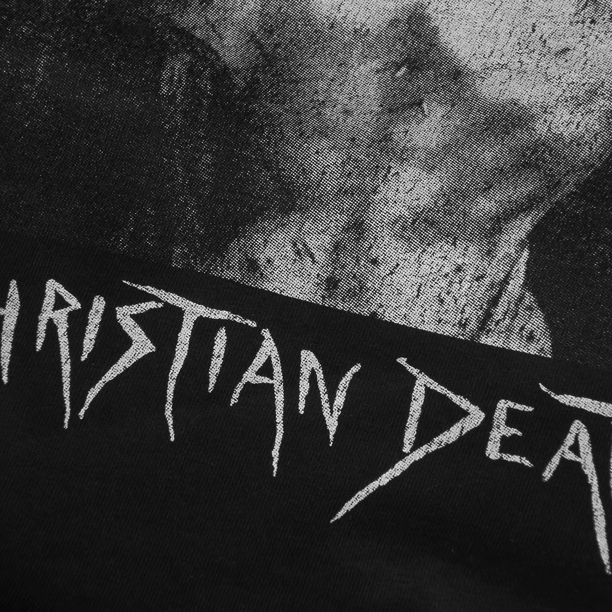 Christian Death t-shirt Goth Rock Band Shadow Project Alien Sex Fiend Bauhaus unisexe graphique lavé coton manches courtes chemise
