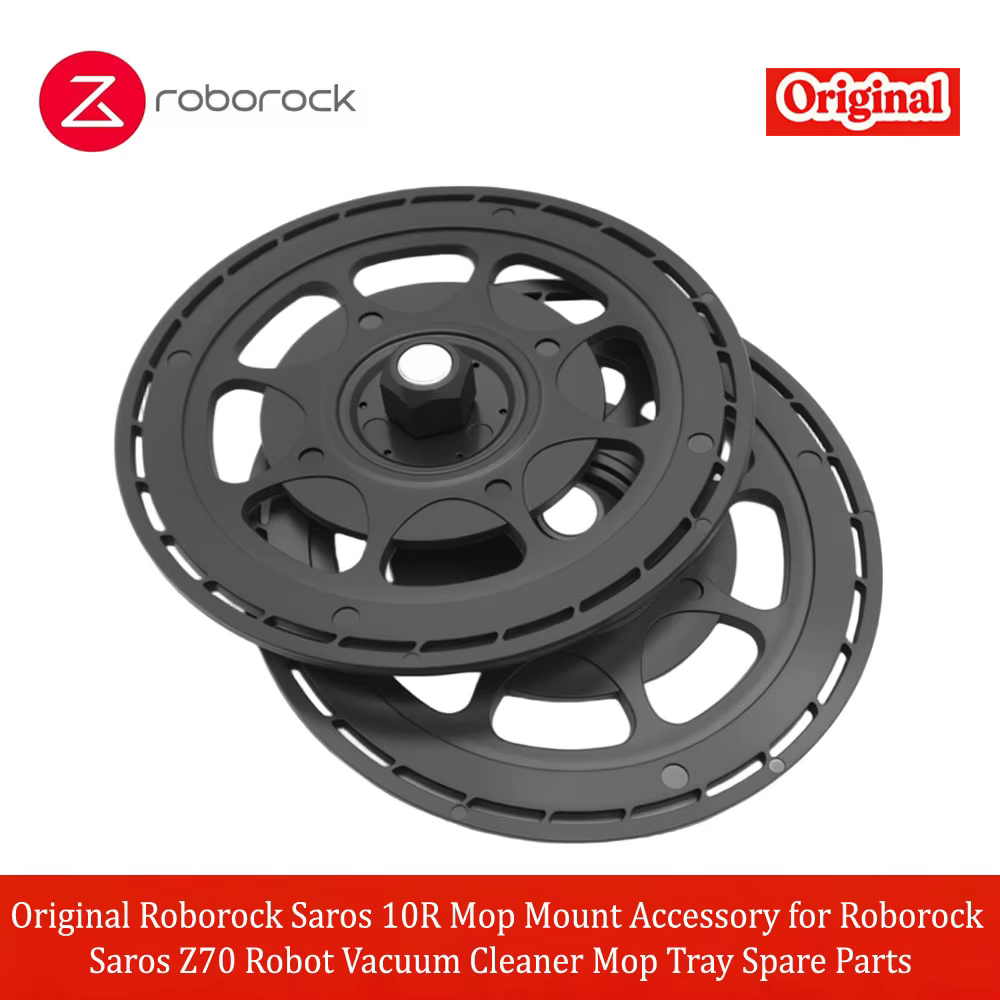 Support de serpillière d'origine Roborock Saros 10R pour aspirateur robot