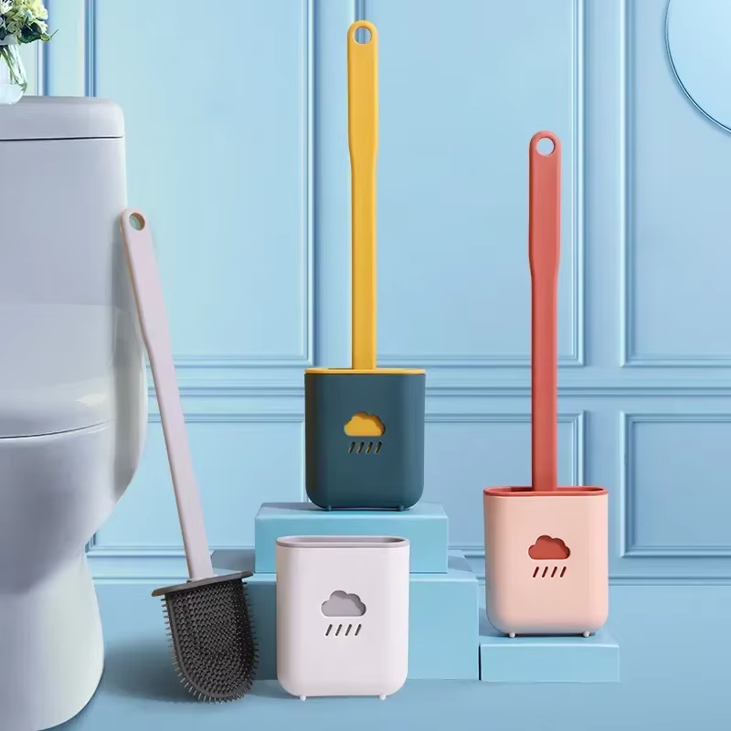 Brosse de toilette en Silicone