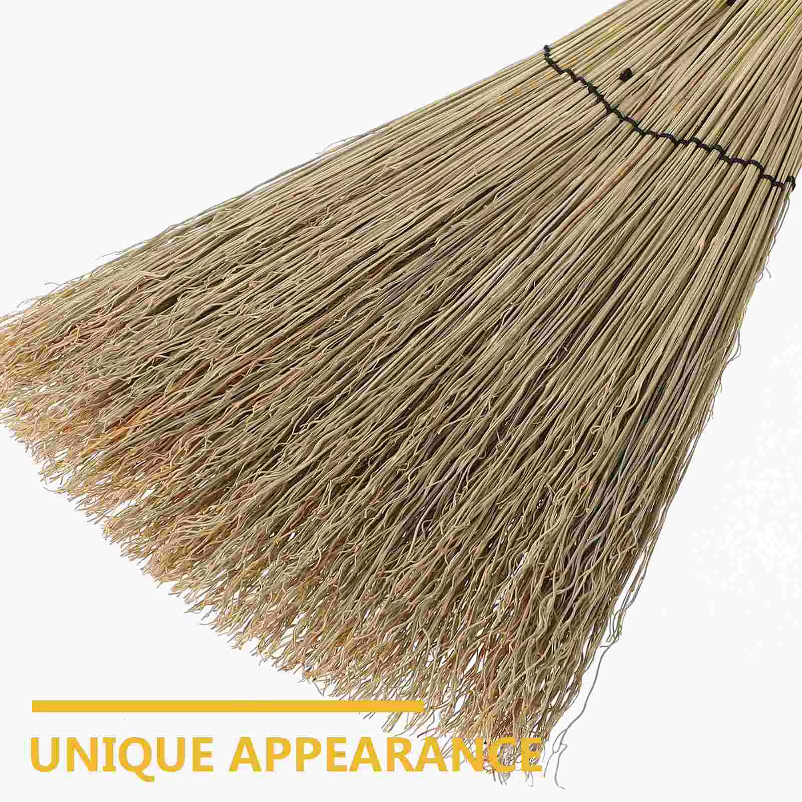 Balai à lit en paille fait main, petit balai de nettoyage tressé en maïs, mini balai ménager, outil de balayage de bureau, fournitures