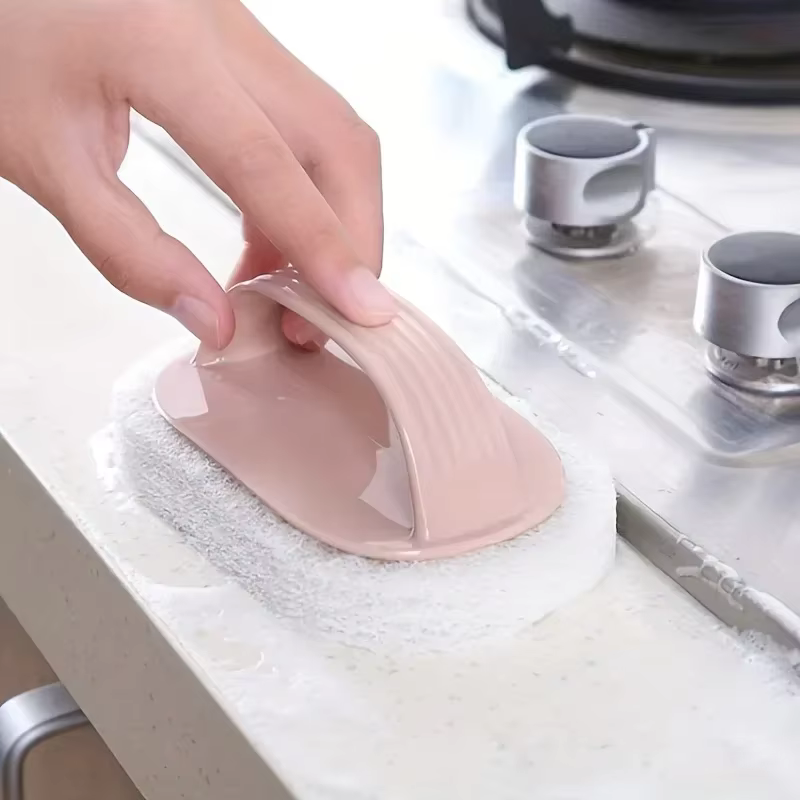 Brosse de nettoyage polyvalente pour salle de bains