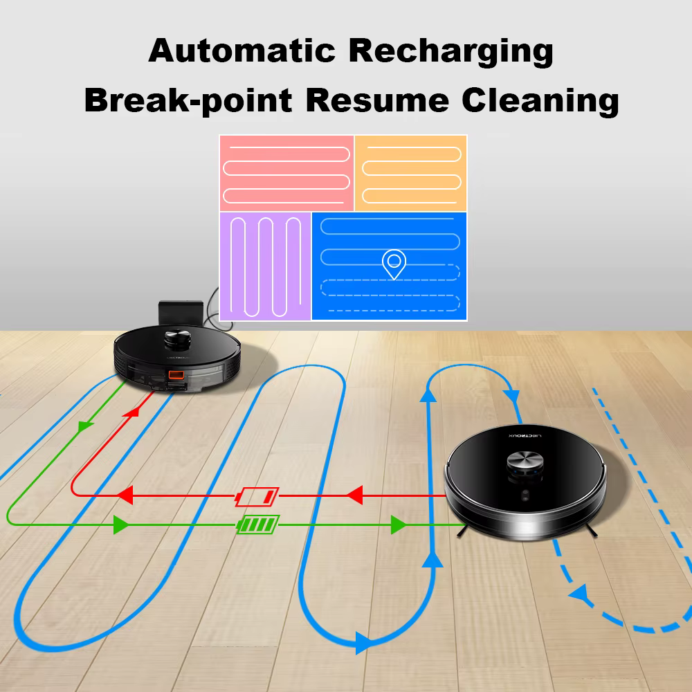 (Code:AETH15) Liectroux X6 LDS Aspirateur Robot