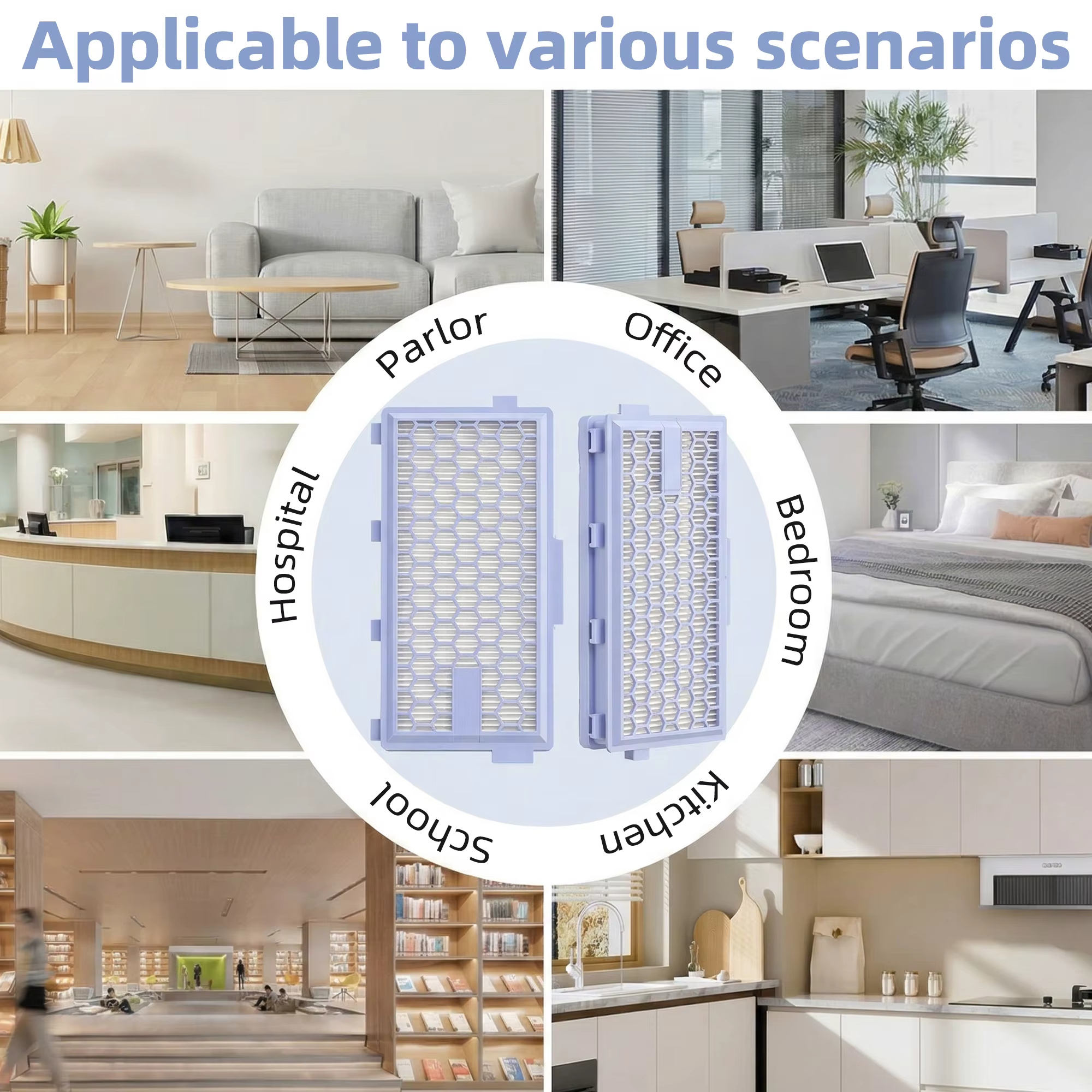 Filtres HEPA pour aspirateur Miele SF-AA 50 SF-HA 50 Active Airclean C1 C2 C3 S4 S5 S6 S8 S6000 S8000 S8999