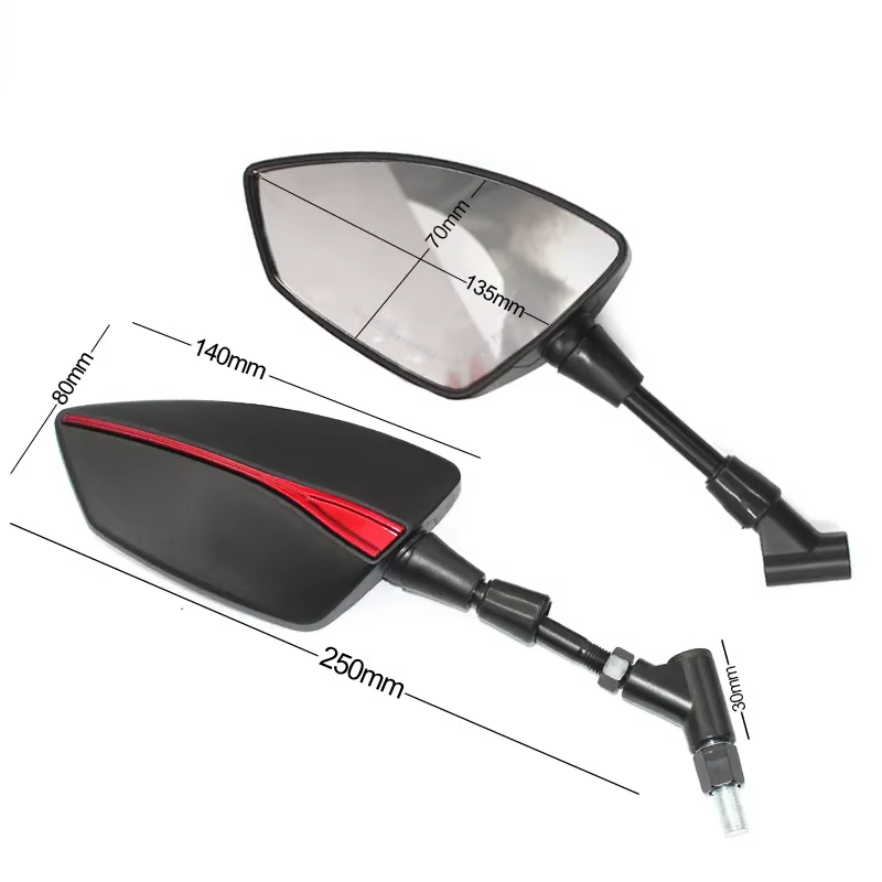Rétroviseur réglable pour moto PIAGGIO MP3, 125, 250, 300, 400, 500, magasin, côté droit, accessoires, pièces