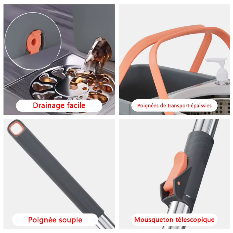 Ensemble de vadrouille double rotative