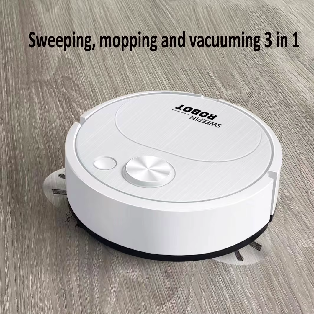 Nouveau Robot de balayage USB aspirateur vadrouille 3 en 1 intelligent sans fil 1500Pa traînant nettoyage