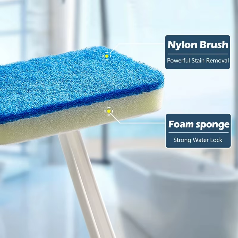 Brosse de nettoyage d'éponge de salle de bain