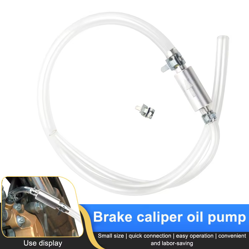 Pompe de purge de frein hydraulique pour voitures et motos, outil de changement d'huile à connexion rapide et sans fuite
