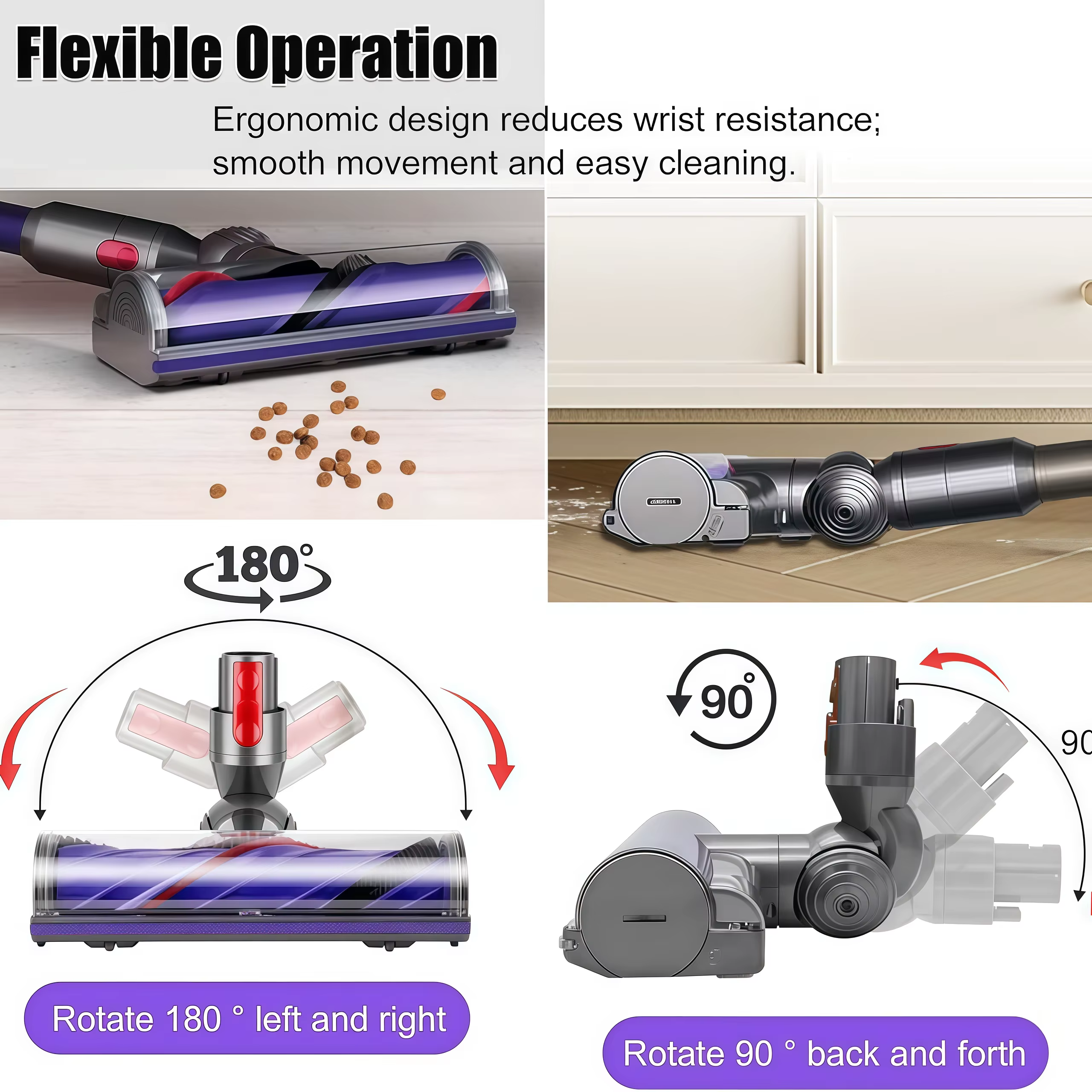 Brosse compatible avec les modèles Dyson V15 V8 V10 V11 V7 Animal Absolute