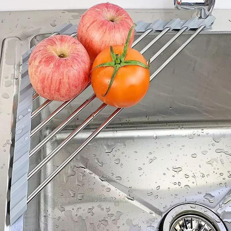 Égouttoir d'évier pliable
