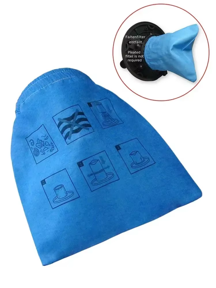 Sac en tissu réutilisable pour aspirateur