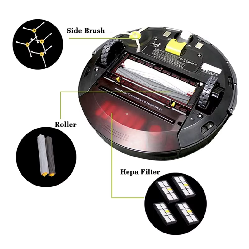 Aspirateur pour IRobot Roomba 850 860 861 866 870 880 890 960 980 981 985