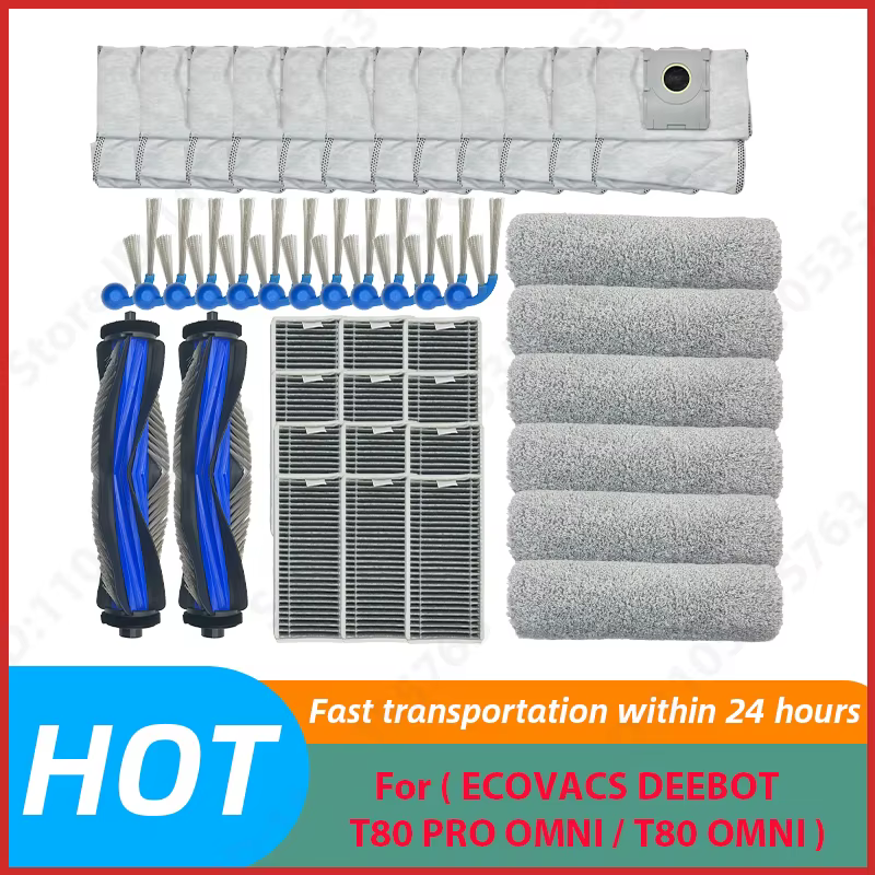 Pièces détachées pour aspirateur (ECOVACS DEEBOT T80 PRO OMNI /T80) : rouleau principal