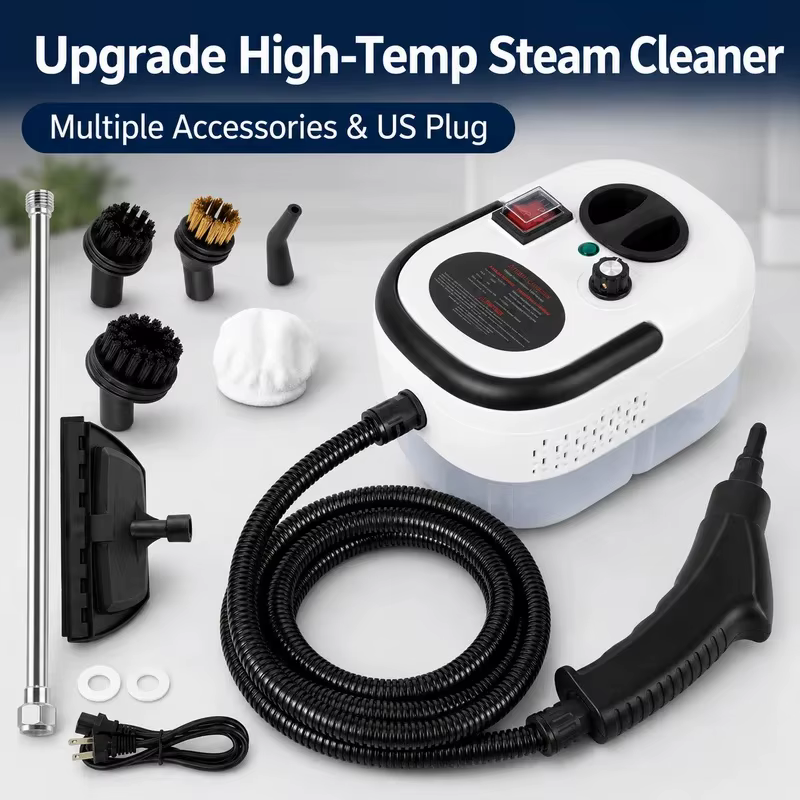 Nouveau modèle 2026 de nettoyeur vapeur haute pression, machine de nettoyage multifonction 220V pour cuisine, climatiseur, voiture et maison.