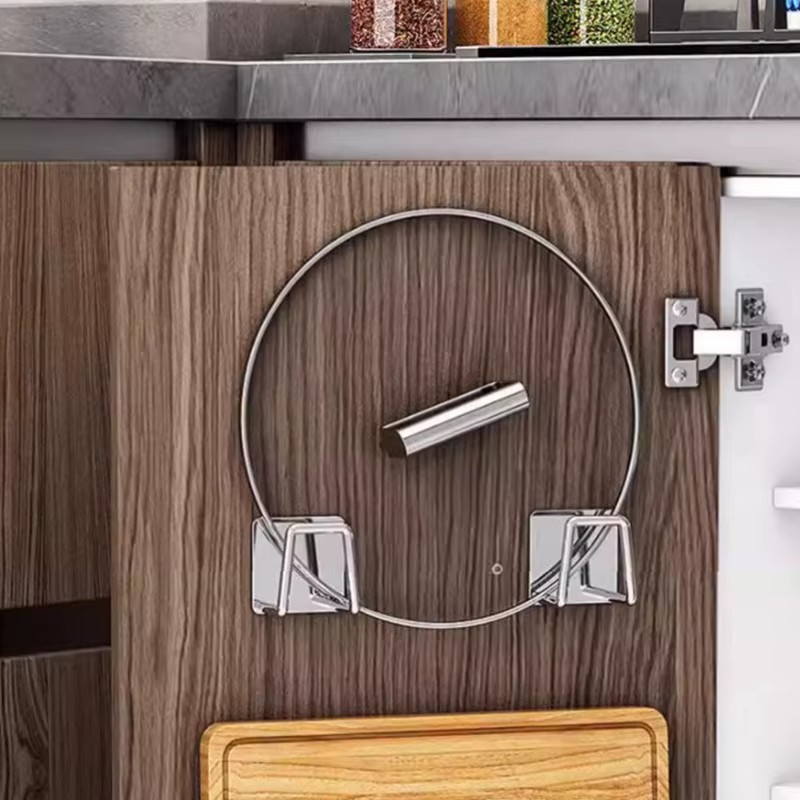 Support de rangement de cuisine en acier inoxydable Non perforé