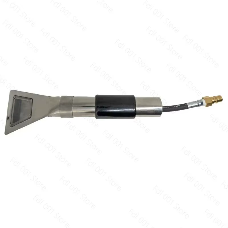 Aspirateur portable pour le nettoyage des tissus d'ameublement, outil manuel en acier inoxydable pour le nettoyage des tapis, avec fonction de visualisation.