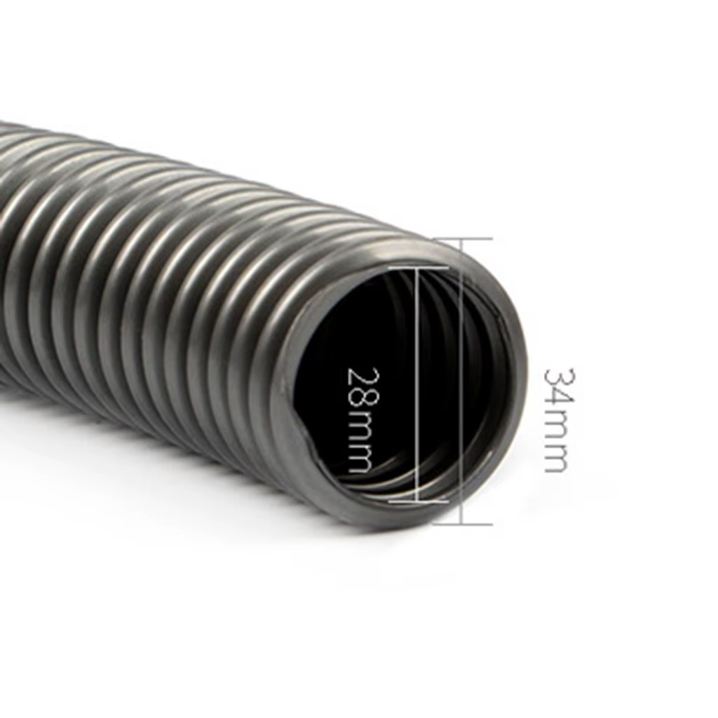 Tuyau fileté flexible pour aspirateur