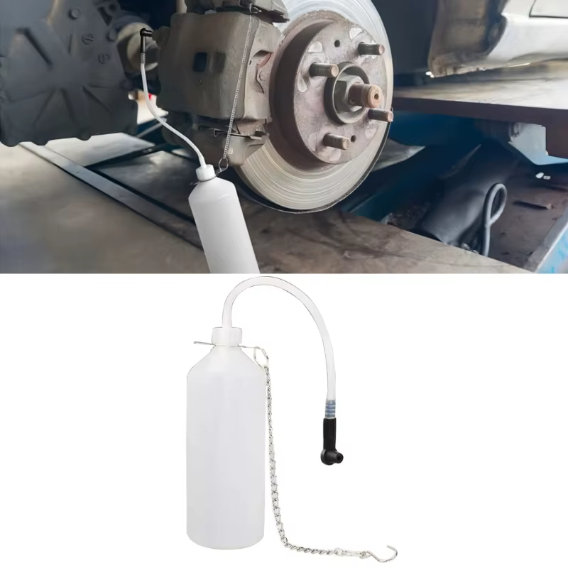 Bouteille purge liquide frein 1L, d'outils purge frein, extracteur liquide frein automatique