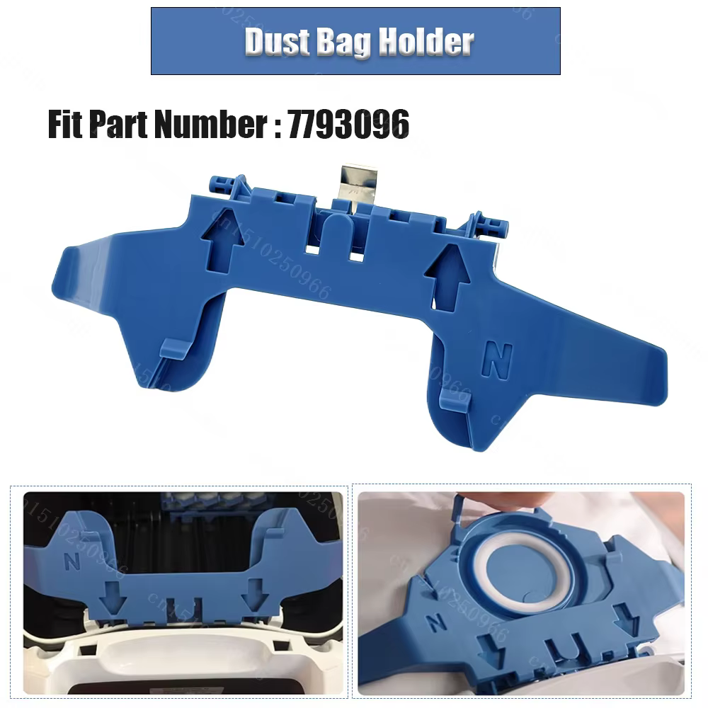Support de sac à poussière de remplacement pour aspirateurs Miele S8310-S8390 7793096 7793095