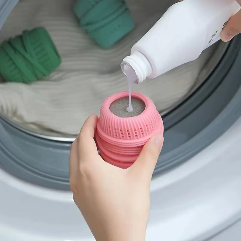 Balle de lavage essentielle pour machine à laver