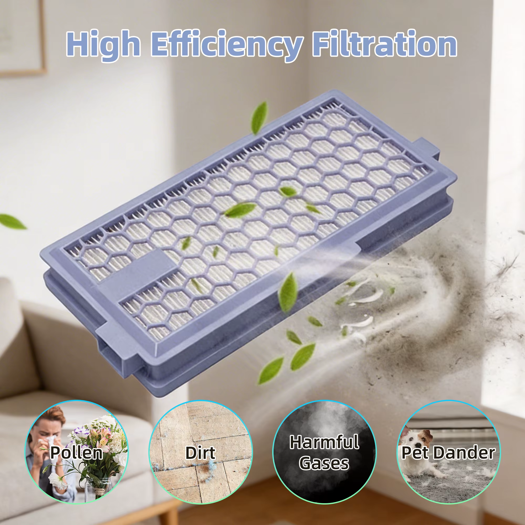 Filtres HEPA pour aspirateur Miele SF-AA 50 SF-HA 50 Active Airclean C1 C2 C3 S4 S5 S6 S8 S6000 S8000 S8999