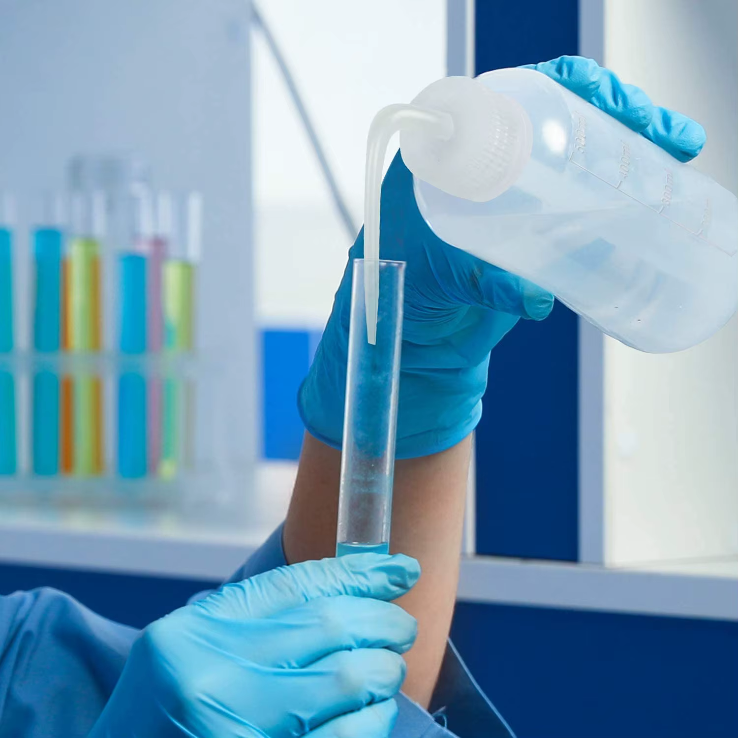 Bouteille de pulvérisation de tatouage en plastique, bouteilles de lavage de sécurité, bouteille à presser pour tatouage de laboratoire, accessoires de tatouage, fournitures de Microblading, 250/500ml