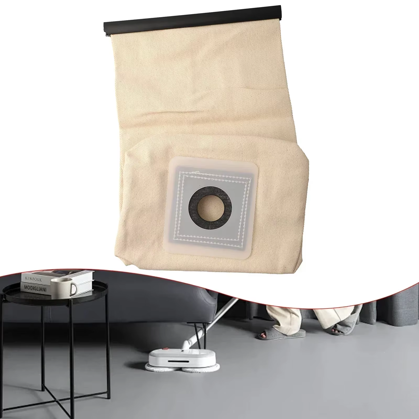 Sacs filtrants réutilisables pour aspirateur Karcher