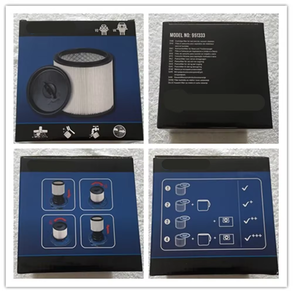 Filtre à cartouche 951333 compatible avec aspirateur Vacmaster