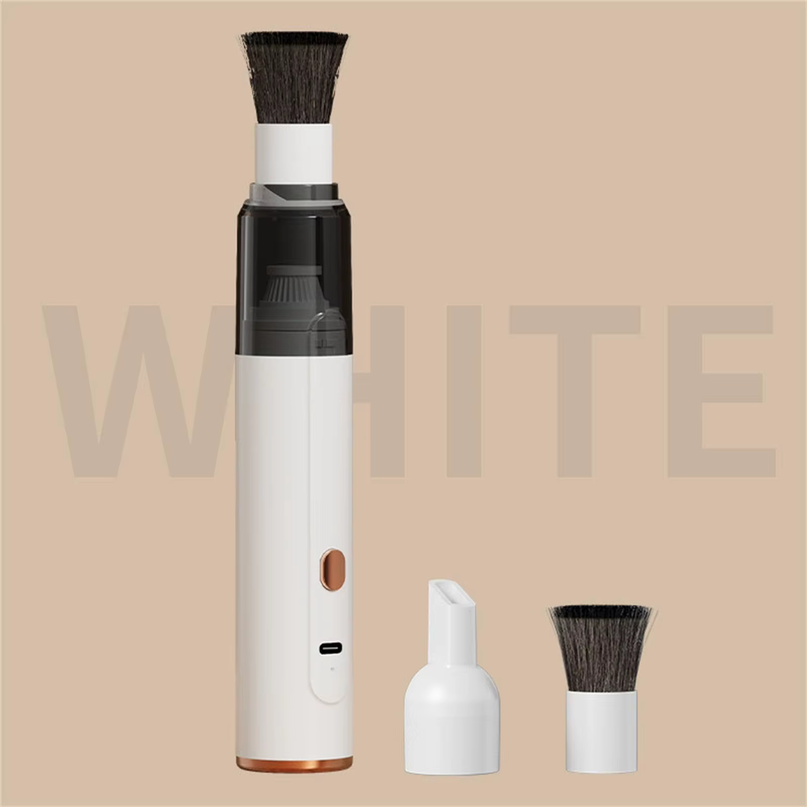 Nettoyeur de moulin à café portable, aspirateur avec une puissante aspiration pour un nettoyage rapide, dépoussiéreur électrique