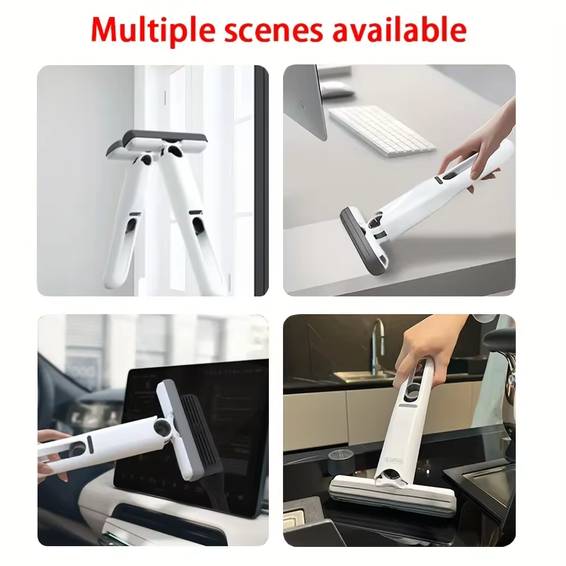 Mini serpillière pliable à poignée compacte