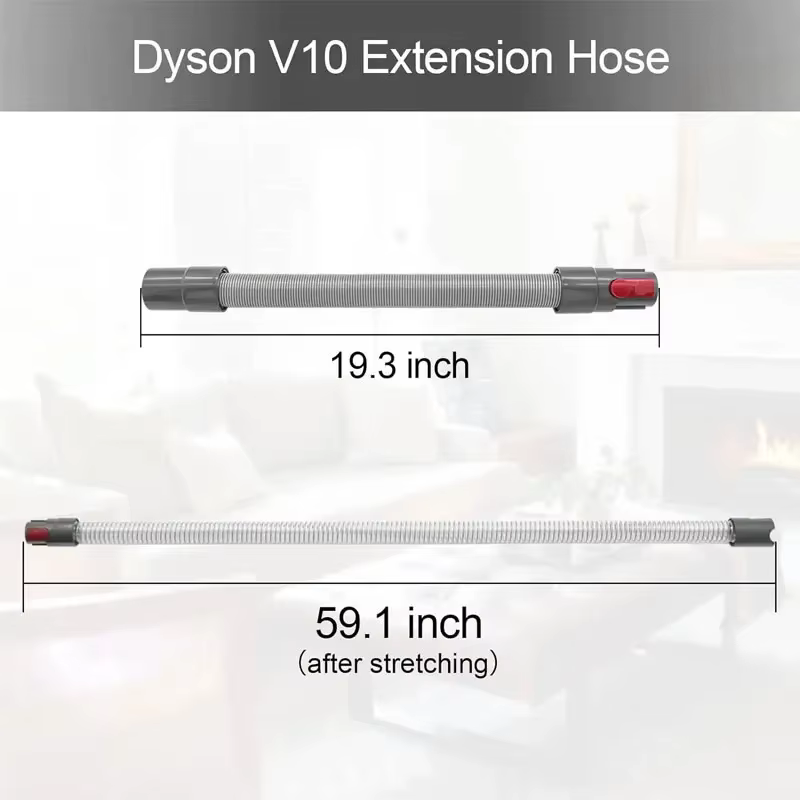 HOMEFISH – tuyau d'extension télescopique Flexible pour aspirateur Dyson V7 V8 V10 V11 V15