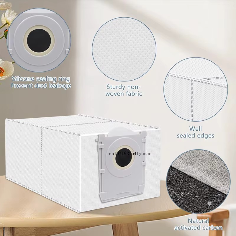 Sacs d'aspirateur pour Ecovacs Deebot X9 PRO T50 Max Pro T50 Pro Omni T50