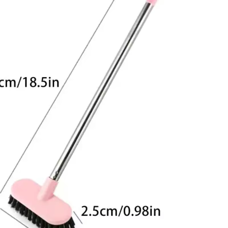 Brosse à récurer les sols avec long manche