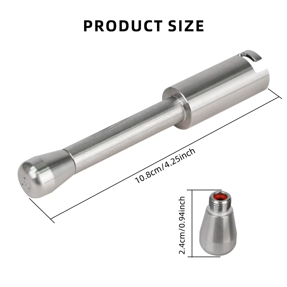 Baguette de buse de vapeur en acier inoxydable