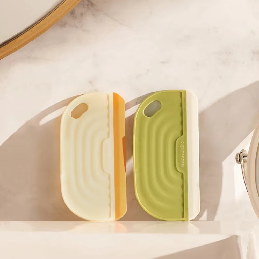 Raclette pratique en Silicone souple anti-rayures, raclette de comptoir d'évier de cuisine, miroir de fenêtre, essuie-glace d'eau, grattoir de Film de grattage propre