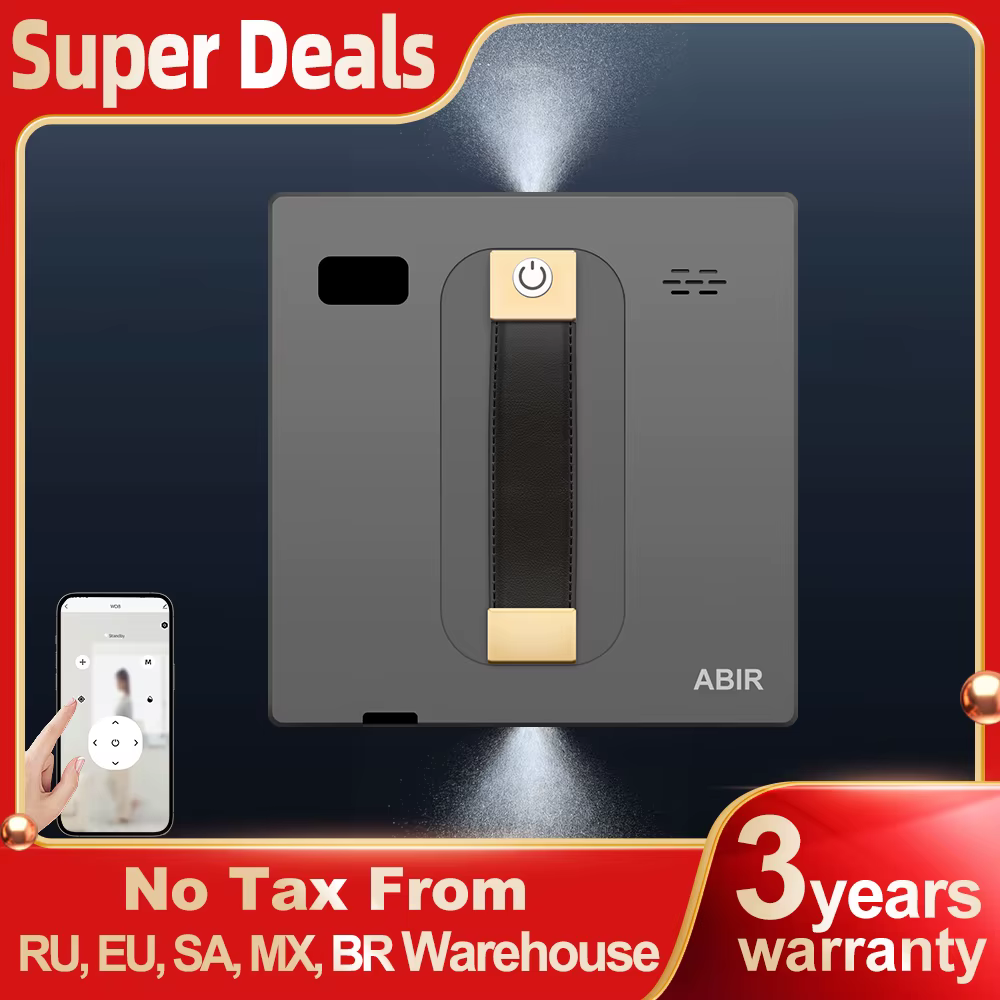 (code promo: HOT888) Nettoyeur de fenêtres robot ABIR WD8