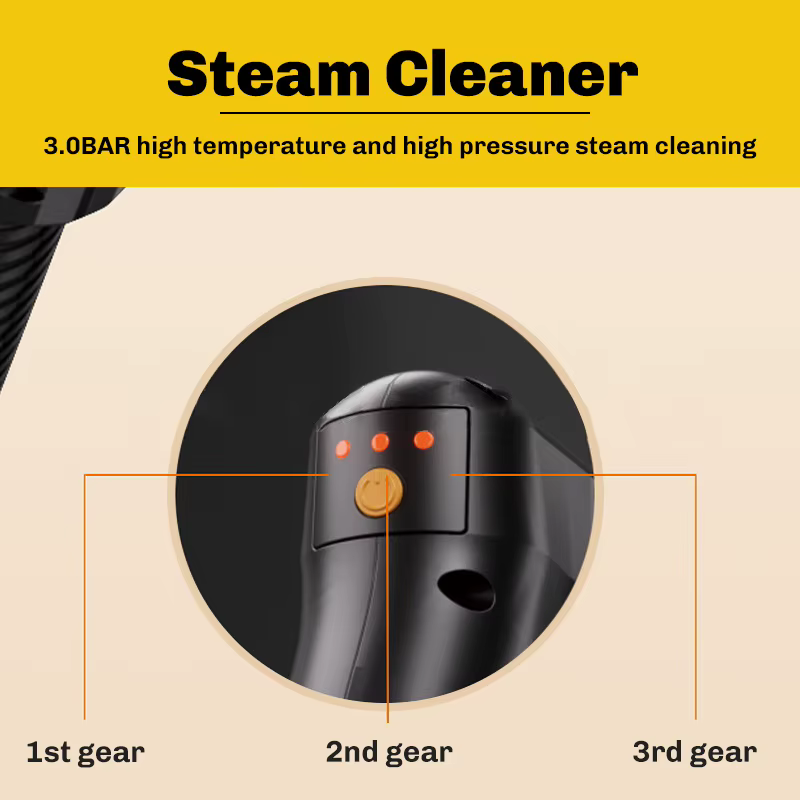 Nettoyeur à vapeur portatif 2500W