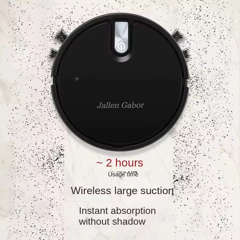 Aspirateur robot intelligent sans fil 5-en-1 multifonctionnel, super silencieux, aspirant, nettoyant et humidificateur pour usage domestique, appareil électroménager