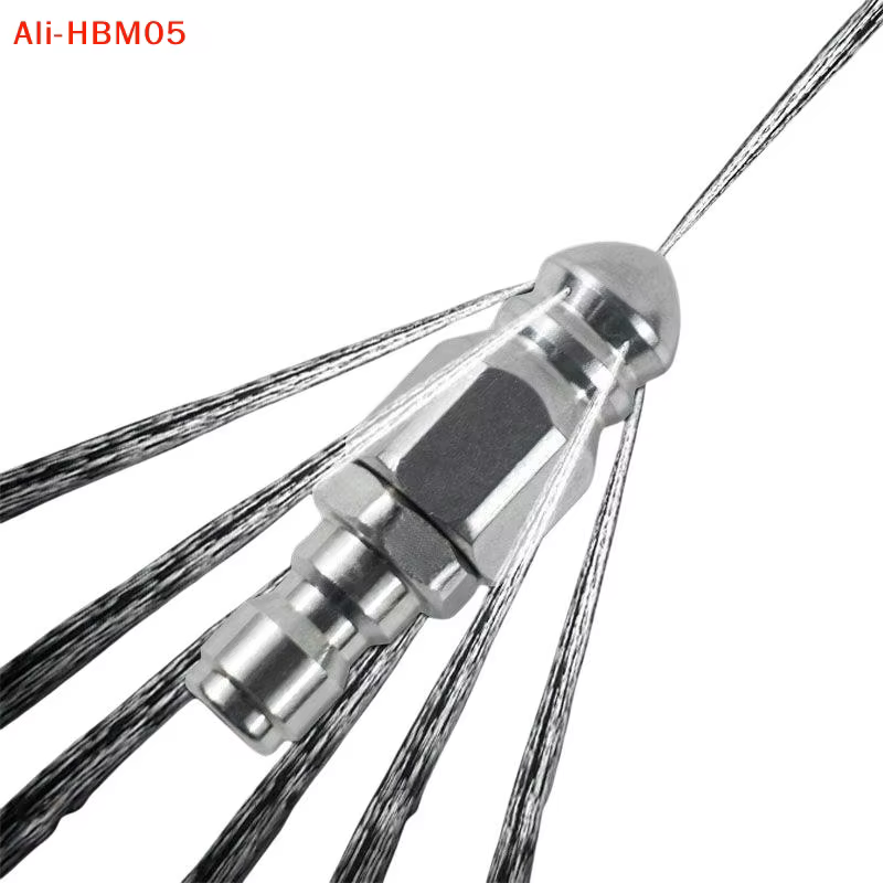 (HB05) Buse de pulvérisation haute pression à jet d'eau pour nettoyage d'égouts