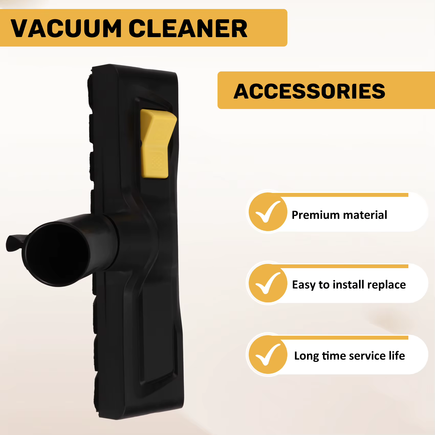 WHYY-outil de sol polyvalent Compatible pour aspirateur Karcher SE5 SE6 WD2 WD3 WD4 WD5 WD6 WD6P WD7 (35 Mm)