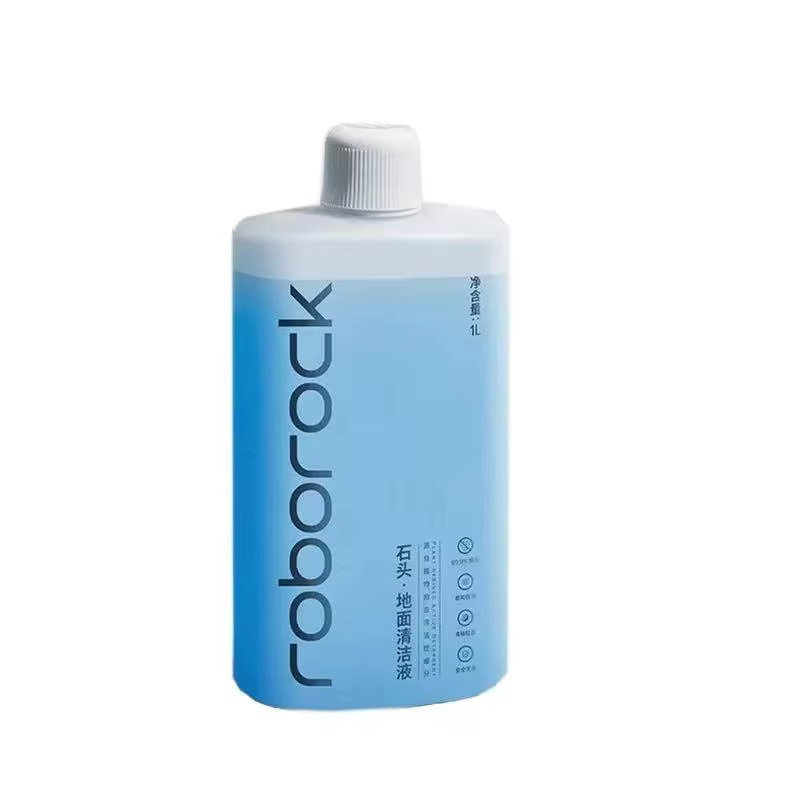 Solution de nettoyage de sol originale 1L pour aspirateurs robot Roborock S8 Pro Ultra/S8 MaxV Ultra/Q7/Q Revo/S7