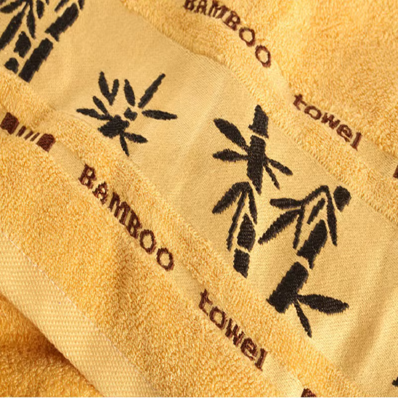 Ensembles de serviettes en fibre de bambou pour adultes