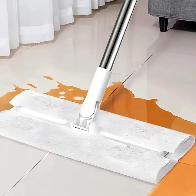 Chiffons de sol électrostatiques jetables en microfibre