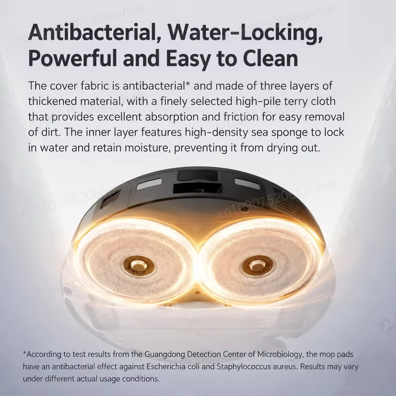 Accessoires pour aspirateur robot Roborock Saros 20 : brosse principale, brosse latérale, filtre HEPA, chiffons de nettoyage, sacs à poussière, accessoires de remplacement